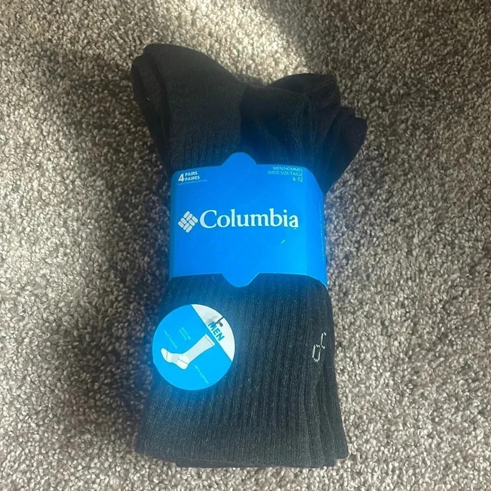 Men’s Black Columbia Sock Pack